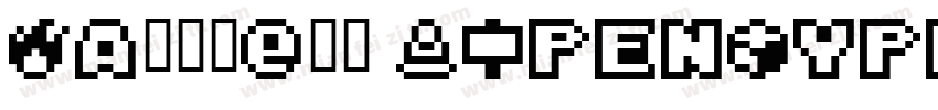 Aa厚底黑-常规 (OpenType- TrueType)字体转换